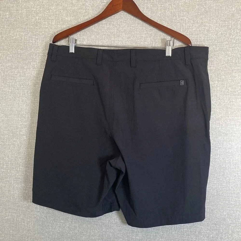 PGA Tour Dark Gray Golf Shorts